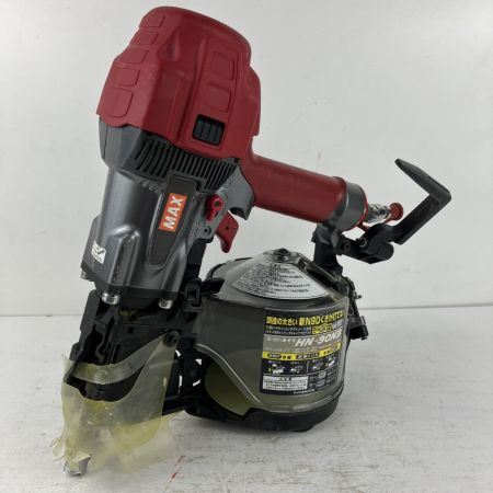 ЗЗ MAX マックス 90mm 高圧 エア釘打ち機 ケース付 HN-90N3 レッド×ブラック