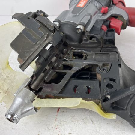 ЗЗ MAX マックス 90mm 高圧 エア釘打ち機 ケース付 HN-90N3 レッド×ブラック
