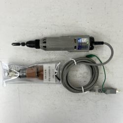 ЗЗ  和コーポレーション(和光商事）100v 電動彫刻機 回転ヘッド付 KTK-3000PRO グレー Cランク