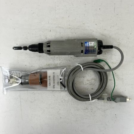 ЗЗ  和コーポレーション(和光商事）100v 電動彫刻機 回転ヘッド付 KTK-3000PRO グレー