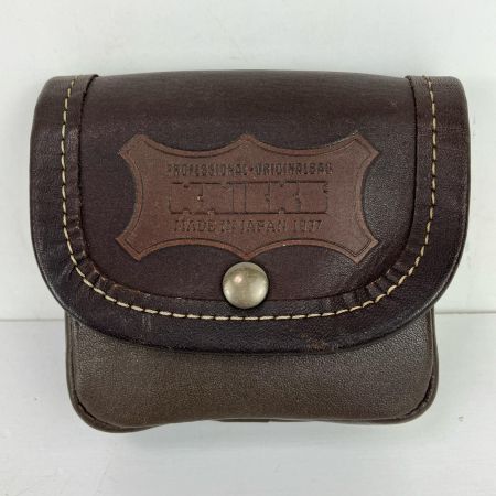 ЗЗ KNICKS ニックス ヌメ革小物ポーチ 本体のみ KNS-100BOX こげ茶