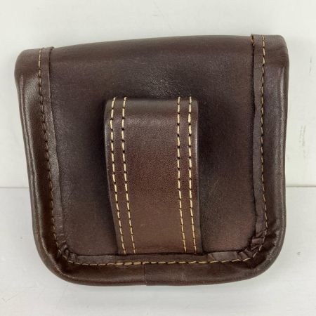 ЗЗ KNICKS ニックス ヌメ革小物ポーチ 本体のみ KNS-100BOX こげ茶