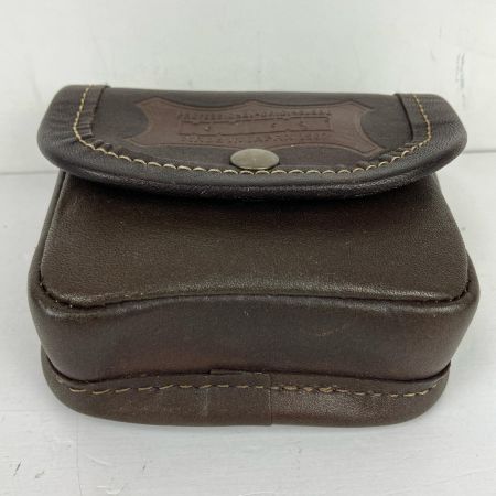 ЗЗ KNICKS ニックス ヌメ革小物ポーチ 本体のみ KNS-100BOX こげ茶