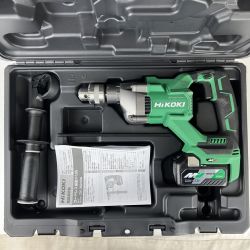 ЗЗ HiKOKI ハイコーキ 36v 20mm 振動ドリル バッテリーx1 ケース付 ※充電器無し DV3620DA グリーン Cランク