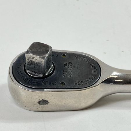 Snap-on スナップオン 3/8 ラチェットハンドル 36ギア F936 シルバー