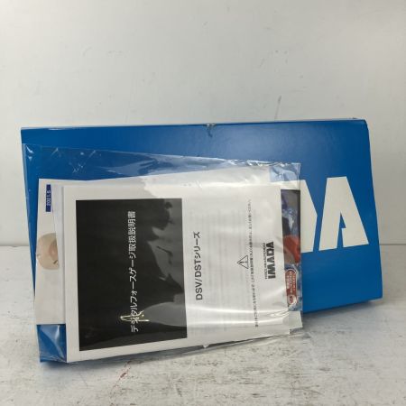 ЗЗ IMADA デジタルフォースゲージ ケース・取説・検査成績表付 DSV-500N ホワイト