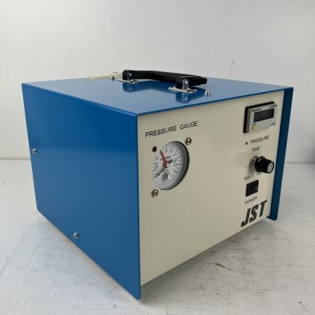 ЗЗ JST 100v 空気圧式圧着工具 コントロールユニット フットスイッチ付 D-4(100V) ブルー