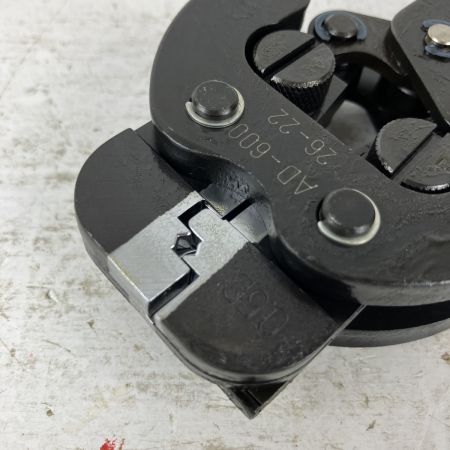 ЗЗ JST 空気圧式圧着工具用ダイス 検査証付 AD-600 ブラック