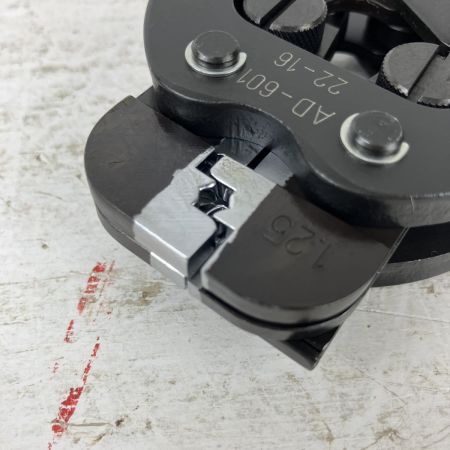 ЗЗ JST 空気圧式圧着工具用ダイス 検査証付 AD-601 ブラック