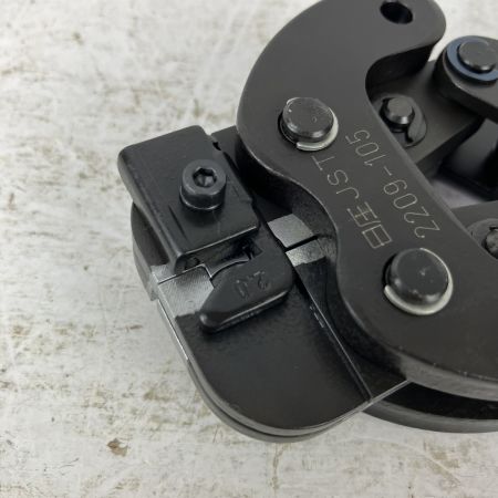 ЗЗ JST 空気圧式圧着工具用ダイス 検査証付 AD-602 ブラック