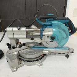ЗЗ MAKITA マキタ 100v 165mm スライド丸のこ LS0613FL ブルー Cランク