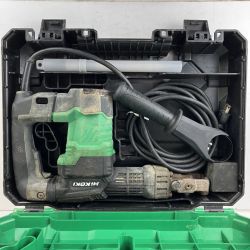 ЗЗ HiKOKI ハイコーキ (2) 100v ハンマ ハンドル ケース付 H41SA4 グリーン×ブラック Cランク