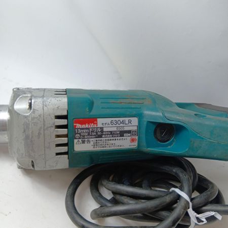 MAKITA マキタ 低速用ドリル 6304LR ブルー 本体のみ コード式 13mm 100v