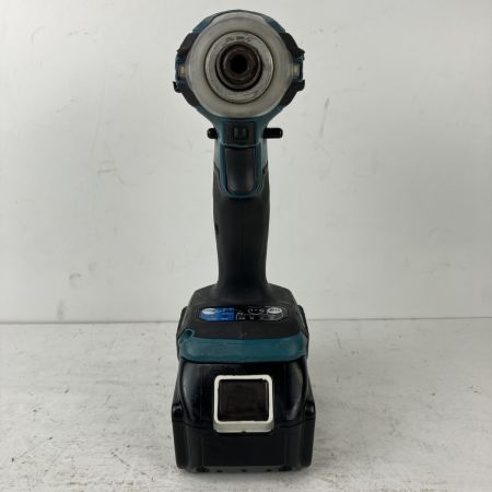 ЗЗ MAKITA マキタ 18v 充電式インパクトドライバ バッテリーx2 充電器 ケース付 TD171D ブルー