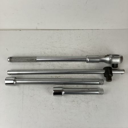 ЗЗ FLAG 差込角19mm ソケットレンチセット ケース付 F-615M シルバー