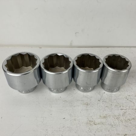 ЗЗ FLAG 差込角19mm ソケットレンチセット ケース付 F-615M シルバー