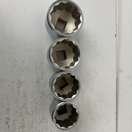 ЗЗ FLAG 差込角19mm ソケットレンチセット ケース付 F-615M シルバー