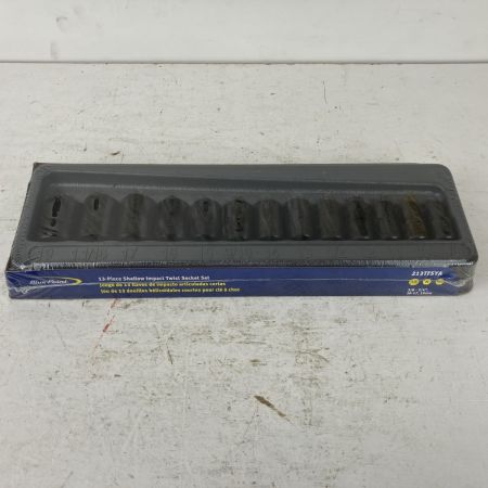 ЗЗ Blue Point 差込角9.5mm 3/8inc ソケットセット 213TFSYA ブラック