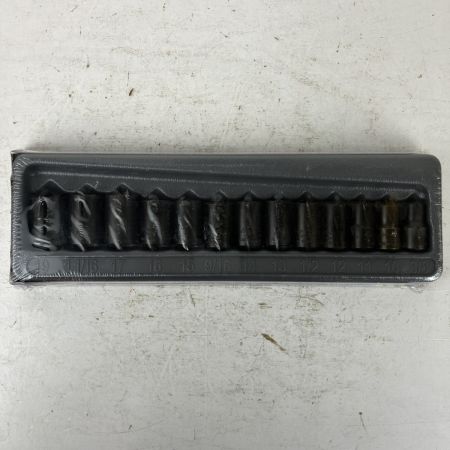 ЗЗ Blue Point 差込角9.5mm 3/8inc ソケットセット 213TFSYA ブラック