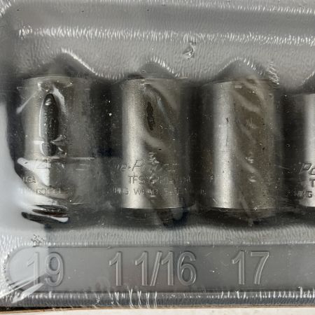 ЗЗ Blue Point 差込角9.5mm 3/8inc ソケットセット 213TFSYA ブラック