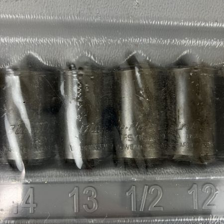 ЗЗ Blue Point 差込角9.5mm 3/8inc ソケットセット 213TFSYA ブラック