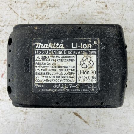 ЗЗ MAKITA マキタ 18v 125mm 充電式丸のこ バッテリーx1付 ※充電器無し HS471D ブラック