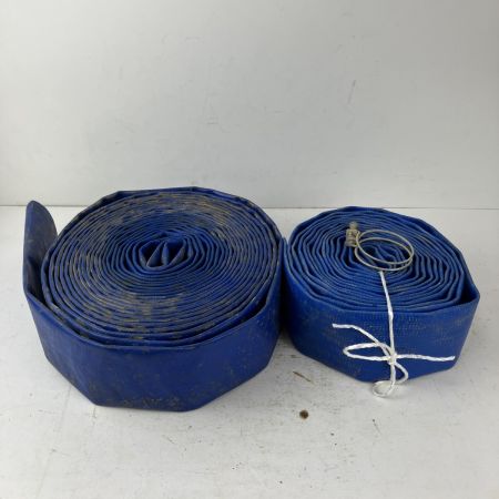 ЗЗ TSURUMI PUMP ツルミポンプ 100v 0.55kw 口径50mm 水中ポンプ ホース付 HSD2.55S ブルー