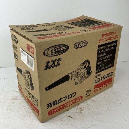 ЗЗ MAKITA マキタ 18v 充電式ブロワ ダストバッグ 取説 箱付 ※バッテリー、充電器無し UB185D ブルー