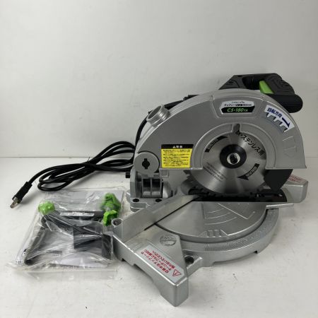ЗЗ EARTH MAN アースマン 100v 180mm チップソー切断機 卓上丸のこ CS-180TA グレー