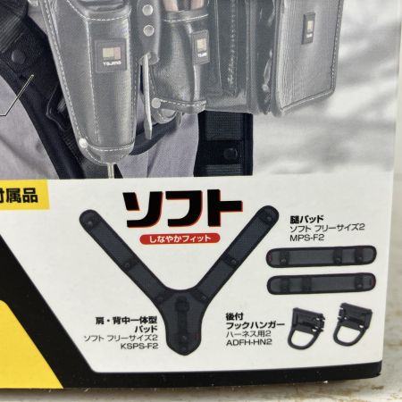 ЗЗ TAJIMA タジマ フルハーネス型安全帯 ハオルハーネスHA KRL8ダブルセット A1HAKR-WL8BK ブラック