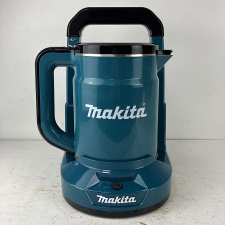 ЗЗ MAKITA マキタ 18v+18v 充電式ケトル 取説 箱付 ※バッテリー、充電器無し KT360D ブルー