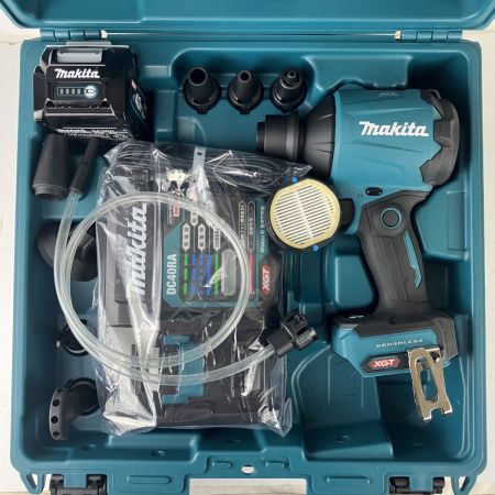 ЗЗ MAKITA マキタ 40v 充電式エアダスタ バッテリーx1 充電器 ケース付 AS001G ブルー