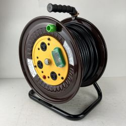 ЗЗ NICHIDO 日動 単相200v 30m コードリール ドラム ND-EB230L-20A ブラウン Sランク