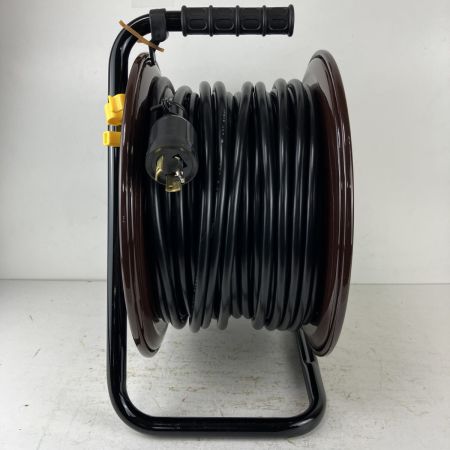 ЗЗ NICHIDO 日動 単相200v 30m コードリール ドラム ND-EB230L-20A ブラウン