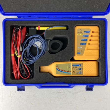 ЗЗ 戸上電機 Super ラインチェッカ 低圧配線路探査器 ケース付 TLC-C-R イエロー
