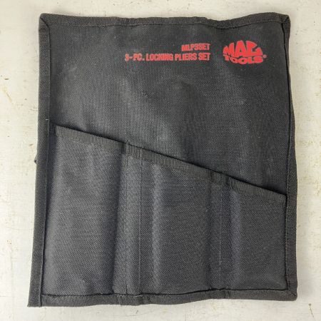 ЗЗ MAC TOOLS マック 3Pc. ロッキングプライヤーセット ケース付 MLP3SET シルバー