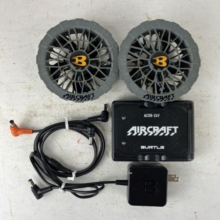 ЗЗ BURTLE 24v 4.90Ah バッテリー・ファンセット AC09-24V ブラック