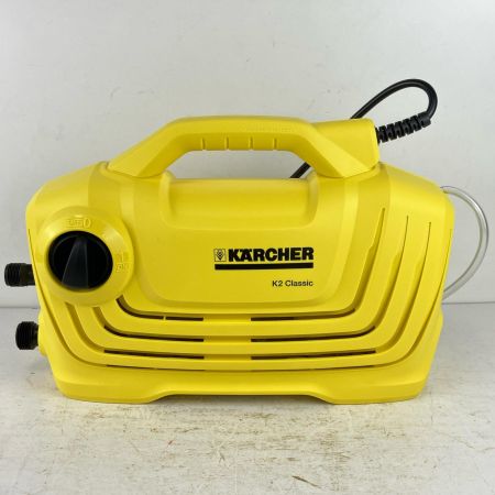 ЗЗ KARCHER ケルヒャー 100v 高圧洗浄機 ガン ホース ノズル付 K2classic 1.600-970.0 イエロー