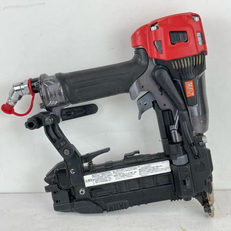 ЗЗ MAX マックス 50mm 高圧 エアタッカ 本体のみ HA-50F3(D) ブラック×レッド