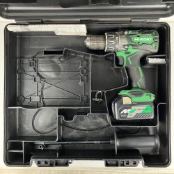 ЗЗ HiKOKI ハイコーキ 36v 13mm 振動ドライバドリル バッテリーx1 ハンドル ケース付 DV36DA グリーン Cランク