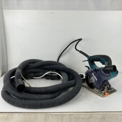 ЗЗ MAKITA マキタ 100v 100mm 防じん丸のこ ホース 延長コード付 KS4000FX ブルー Cランク
