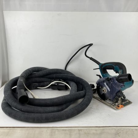 ЗЗ MAKITA マキタ 100v 100mm 防じん丸のこ ホース 延長コード付 KS4000FX ブルー