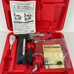 ЗЗ MAX マックス 38mm 高圧 エアタッカ ケース付 HA-38F2(D)/4MA レッド Cランク