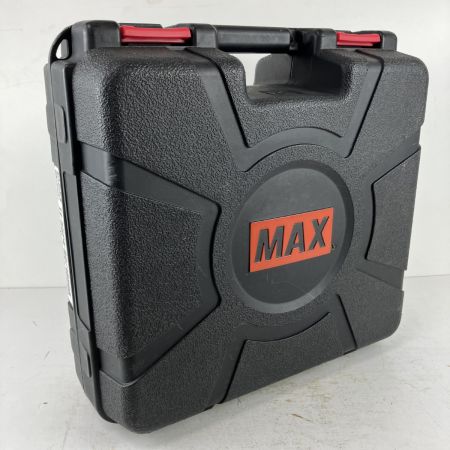 ЗЗ MAX マックス 14.4v/18v 35mm ピンネイラ バッテリーx1 充電器 ケース付 TJ-35P4 レッド×ブラック