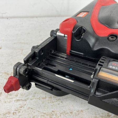 ЗЗ MAX マックス 14.4v/18v 35mm ピンネイラ バッテリーx1 充電器 ケース付 TJ-35P4 レッド×ブラック