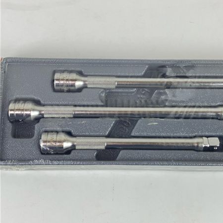 ЗЗ Snap-on スナップオン 3/8 エクステンションバー ウォブルプラス 6個+トレー 206AFXWP シルバー