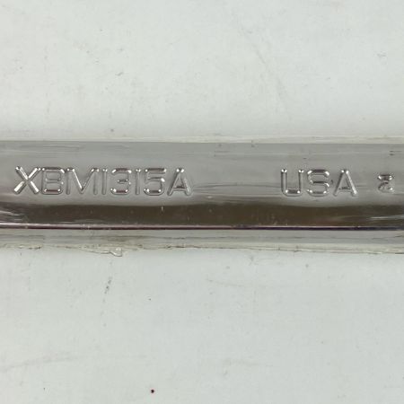 ЗЗ Snap-on スナップオン 13mm/15mm 10°オフセット メガネレンチ 本体のみ XBM1315A シルバー