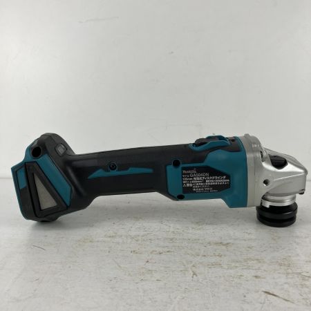 ЗЗ MAKITA マキタ 18v 125mm 充電式ディスクグラインダ 取説 外箱付※バッテリー、充電器無し GA504D ブルー