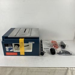 ЗЗ HOZAN 100v 200w 6000rpm 卓上丸鋸盤 ガイド 取説付 K-210 ブルー Sランク