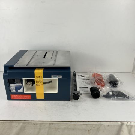 ЗЗ HOZAN 100v 200w 6000rpm 卓上丸鋸盤 ガイド 取説付 K-210 ブルー